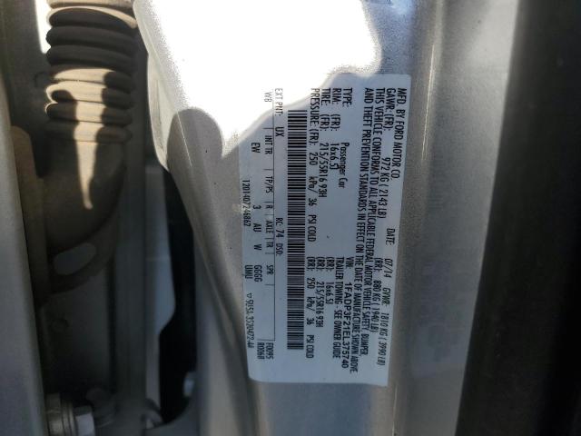 Photo 10 from auction – 2014 FORD FOCUS SE with VIN 1FADP3F21EL375740