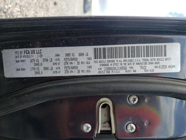 Photo 10 from auction – 2020 RAM 1500 CLASS with VIN 1C6RR6GGXLS105566