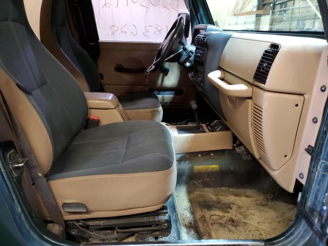 Photo 5 from auction – 2000 JEEP WRANGLER / with VIN 1J4FA59S2YP701435