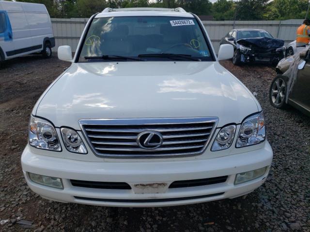 Photo 9 from auction – 2007 LEXUS LX 470 with VIN JTJHT00W574027161