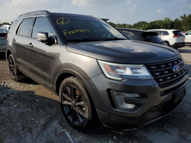 FORD EXPLORER X 2017 with VIN 1FM5K7D85HGA11051 - Photo from auction