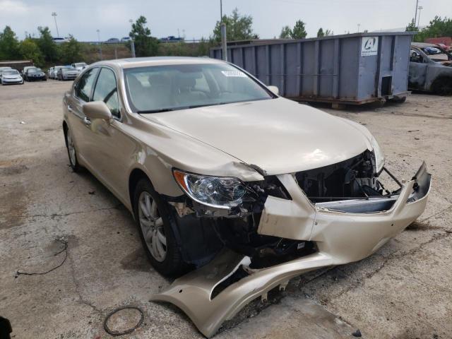 LEXUS LS 460 2007 with VIN JTHBL46F675043000 - Photo from auction