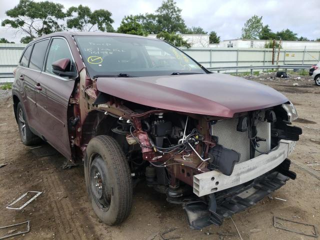 Photo 1 from auction – 2019 TOYOTA HIGHLANDER with VIN 5TDBZRFH9KS943438