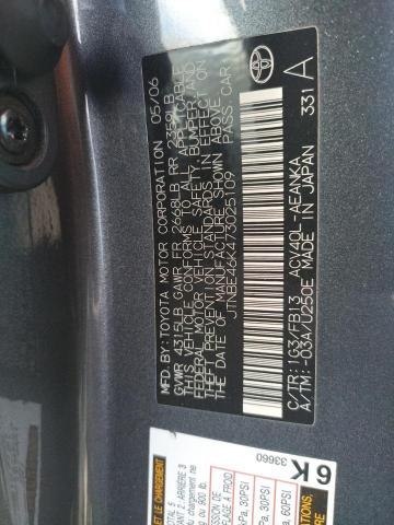 Photo 10 from auction – 2007 TOYOTA CAMRY CE with VIN JTNBE46K473025109