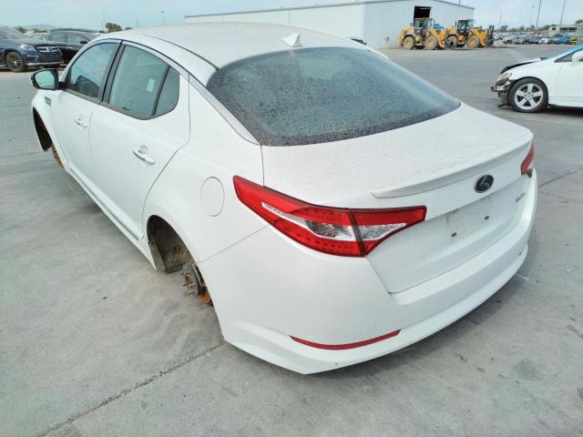 Photo 3 from auction – 2011 KIA OPTIMA HYB with VIN KNAGM4AD3B5006177