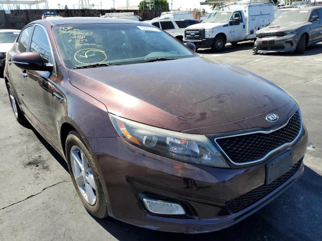 KIA OPTIMA LX 2015 with VIN 5XXGM4A70FG431810 - Photo from auction