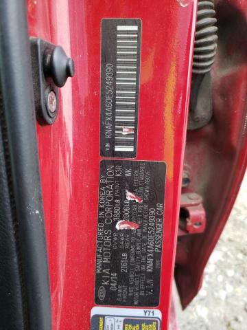 Photo 10 from auction – 2014 KIA FORTE LX with VIN KNAFX4A60E5249390