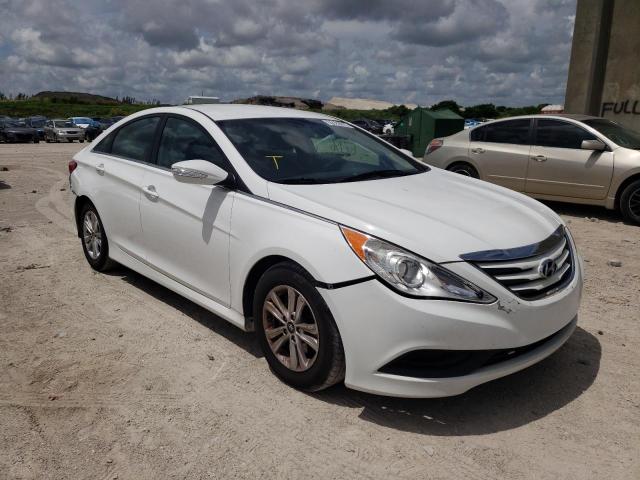HYUNDAI SONATA GLS 2014 with VIN 5NPEB4AC2EH871833 - Photo from auction