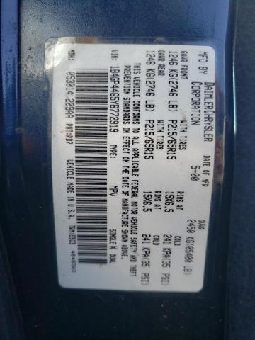 Photo 10 from auction – 2000 DODGE GRAND CARA with VIN 1B4GP44G5YB772919