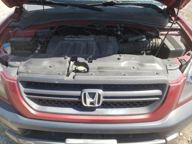 Photo 7 from auction – 2005 HONDA PILOT EXL with VIN 2HKYF18505H523147