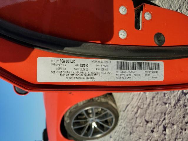 Photo 10 from auction – 2017 DODGE CHALLENGER with VIN 2C3CDZFJ6HH509575