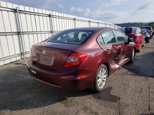 Photo 4 from auction – 2012 HONDA CIVIC EX with VIN 19XFB2F87CE383525