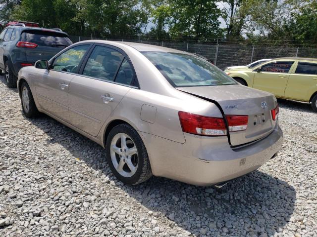 Photo 3 from auction – 2006 HYUNDAI SONATA GLS with VIN 5NPEU46F16H008360