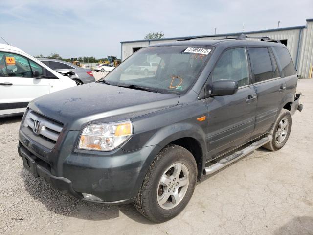 Photo 2 from auction – 2006 HONDA PILOT EX with VIN 2HKYF185X6H545156