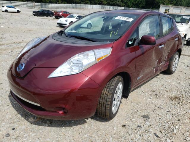 Photo 2 from auction – 2017 NISSAN LEAF S with VIN 1N4BZ0CPXHC304069