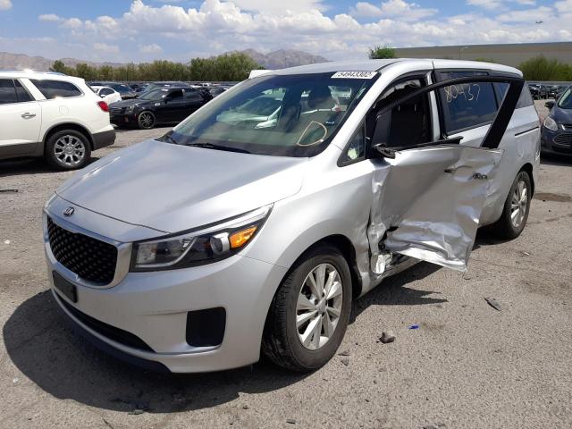 Photo 2 from auction – 2017 KIA SEDONA LX with VIN KNDMB5C11H6231642