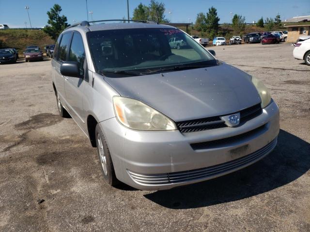 TOYOTA SIENNA CE 2005 with VIN 5TDZA23C15S249661 - Photo from auction