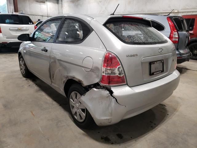 Photo 3 from auction – 2007 HYUNDAI ACCENT GS with VIN KMHCM36C77U004808