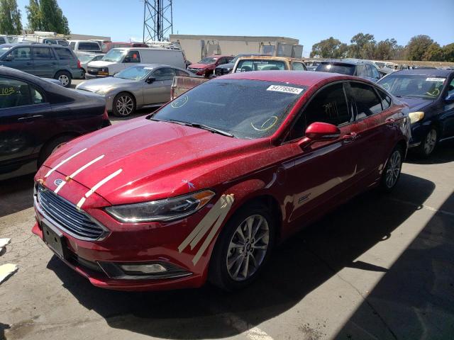 Photo 2 from auction – 2017 FORD FUSION SE with VIN 3FA6P0PU2HR322929