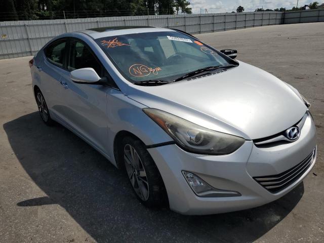 HYUNDAI ELANTRA SE 2014 with VIN 5NPDH4AE5EH458302 - Photo from auction
