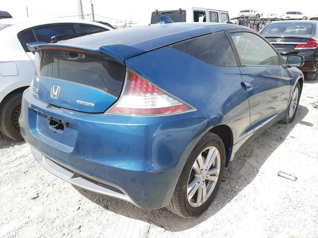 Photo 4 from auction – 2011 HONDA CR-Z EX with VIN JHMZF1C63BS014072