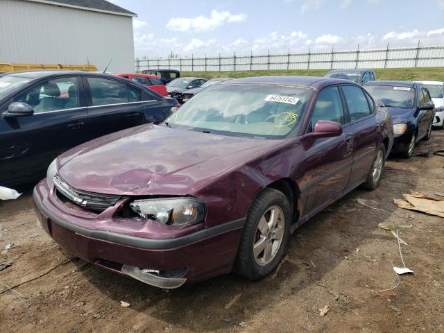 Photo 2 from auction – 2003 CHEVROLET IMPALA LS with VIN 2G1WH52K139329789