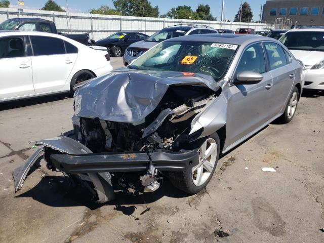 Photo 2 from auction – 2012 VOLKSWAGEN PASSAT SE with VIN 1VWBN7A39CC072181