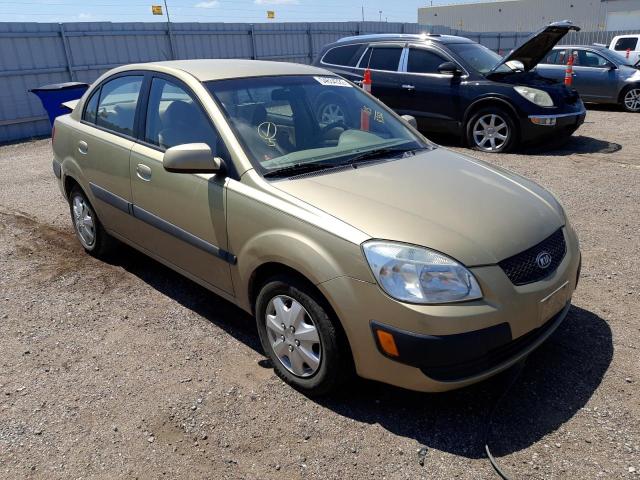 KIA RIO BASE 2007 with VIN KNADE123276248352 - Photo from auction