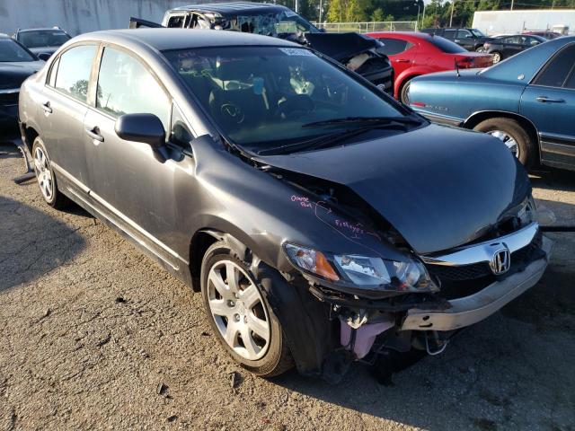 HONDA CIVIC LX 2010 with VIN 19XFA1F56AE002070 - Photo from auction