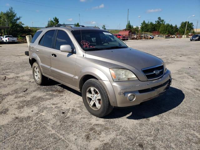 KIA SORENTO EX 2006 with VIN KNDJD733465550885 - Photo from auction