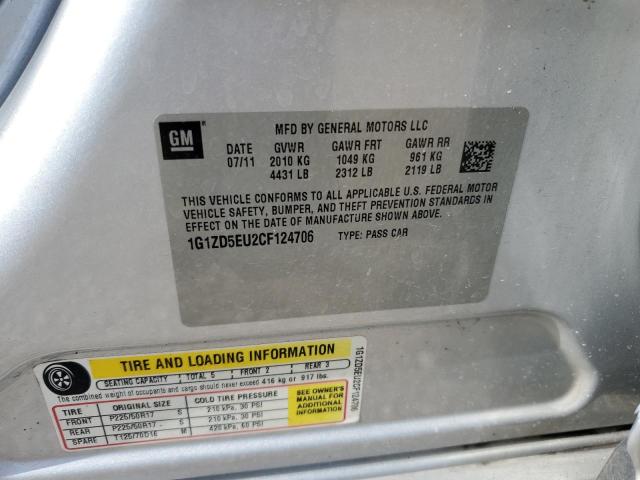 Photo 10 from auction – 2012 CHEVROLET MALIBU 2LT with VIN 1G1ZD5EU2CF124706