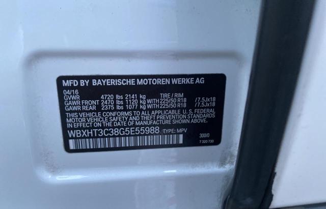 Photo 10 from auction – 2016 BMW X1 XDRIVE2 with VIN WBXHT3C38G5E55988