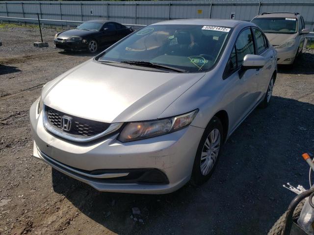 Photo 2 from auction – 2015 HONDA CIVIC LX with VIN 19XFB2F50FE256920