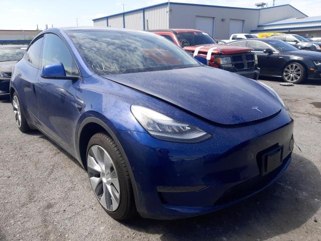TESLA MODEL Y 2020 with VIN 5YJYGDEE0LF009295 - Photo from auction