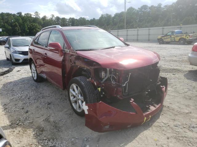 LEXUS RX 350 2010 with VIN 2T2ZK1BA7AC037031 - Photo from auction