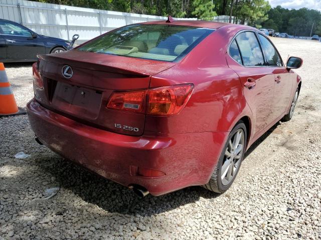 Photo 4 from auction – 2008 LEXUS IS 250 with VIN JTHBK262282076499