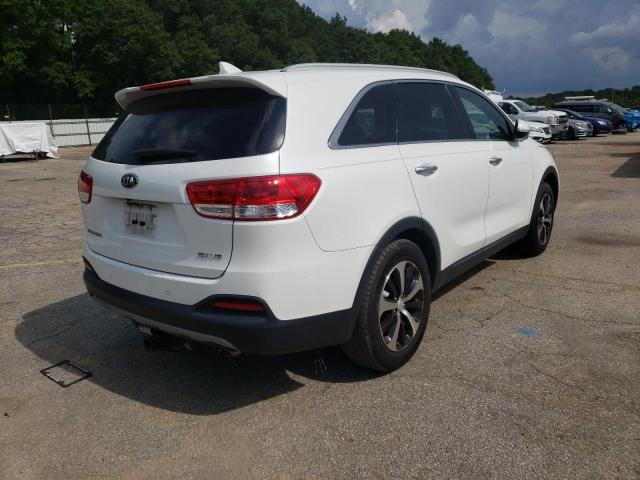 Photo 4 from auction – 2016 KIA SORENTO EX with VIN 5XYPH4A52GG085128