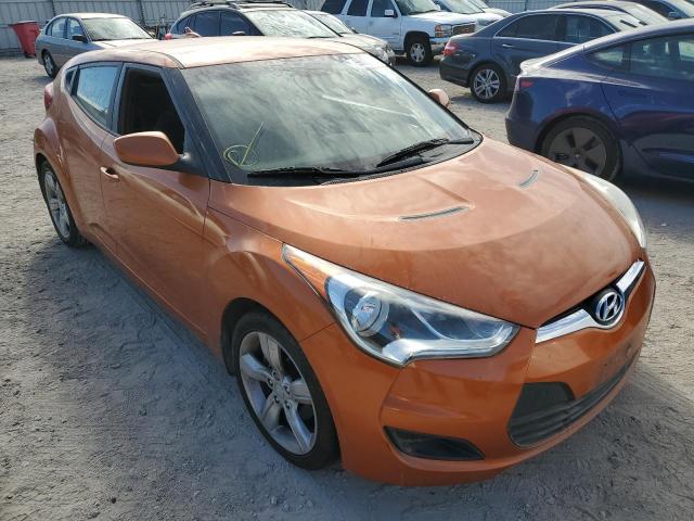 HYUNDAI VELOSTER 2012 with VIN KMHTC6AD5CU027597 - Photo from auction