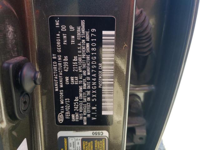 Photo 10 from auction – 2013 KIA OPTIMA EX with VIN 5XXGN4A79DG180179