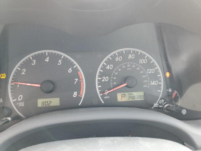 Photo 8 from auction – 2009 TOYOTA COROLLA BA with VIN 2T1BU40E69C112207