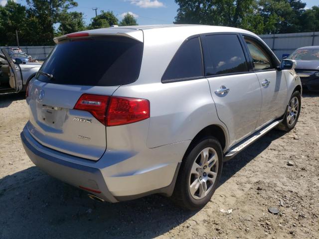 Photo 4 from auction – 2008 ACURA MDX TECHNO with VIN 2HNYD28408H527614
