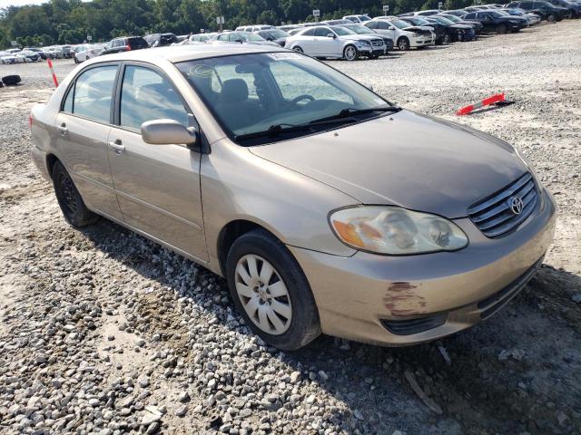 TOYOTA COROLLA CE 2004 with VIN 2T1BR32E54C265680 - Photo from auction