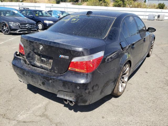 Photo 4 from auction – 2007 BMW M5 with VIN WBSNB93547CX06885