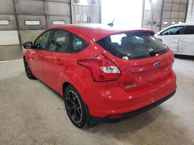 Photo 3 from auction – 2012 FORD FOCUS SE with VIN 1FAHP3K27CL323405