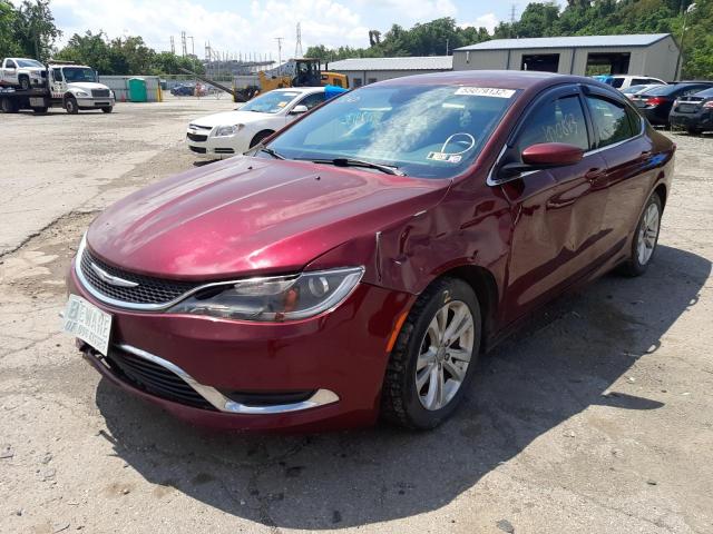 Photo 2 from auction – 2015 CHRYSLER 200 LIMITE with VIN 1C3CCCAB7FN609477
