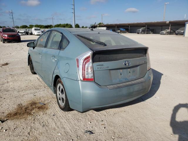 Photo 3 from auction – 2014 TOYOTA PRIUS with VIN JTDKN3DU2E1735556