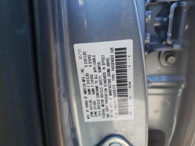 Photo 10 from auction – 2011 HONDA ACCORD EX with VIN 1HGCP2F77BA089170