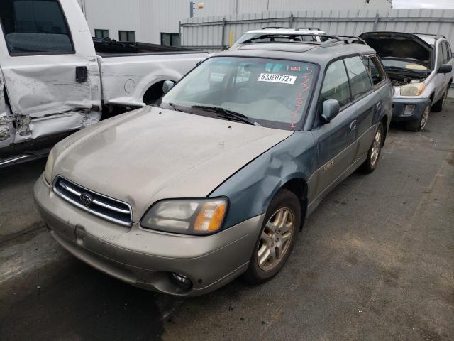 Photo 2 from auction – 2001 SUBARU LEGACY OUT with VIN 4S3BH686616636465