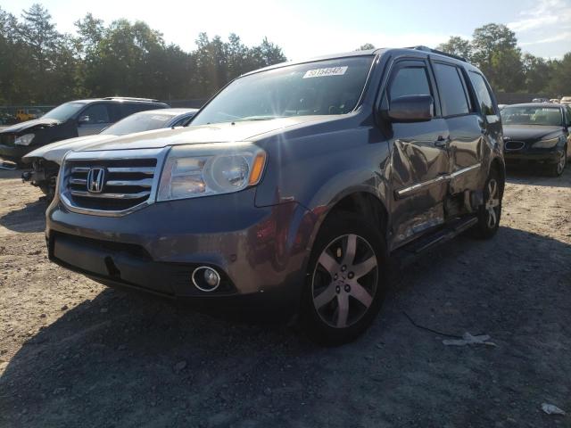Photo 2 from auction – 2014 HONDA PILOT TOUR with VIN 5FNYF4H99EB027217