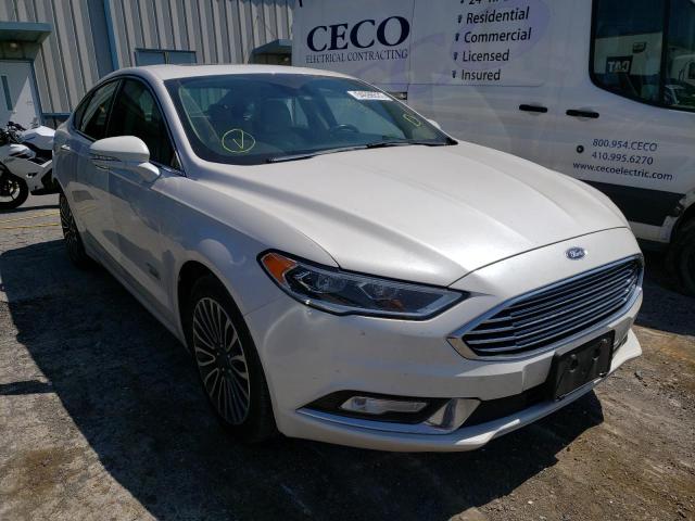 FORD FUSION TIT 2017 with VIN 3FA6P0SU7HR393356 - Photo from auction